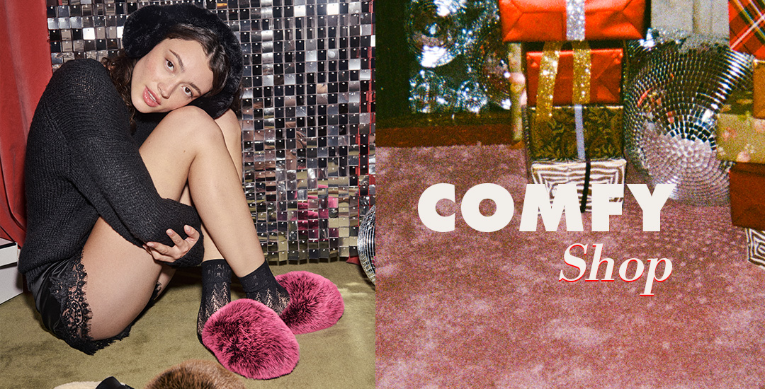 Comfy Shop Holiday Collection Banner